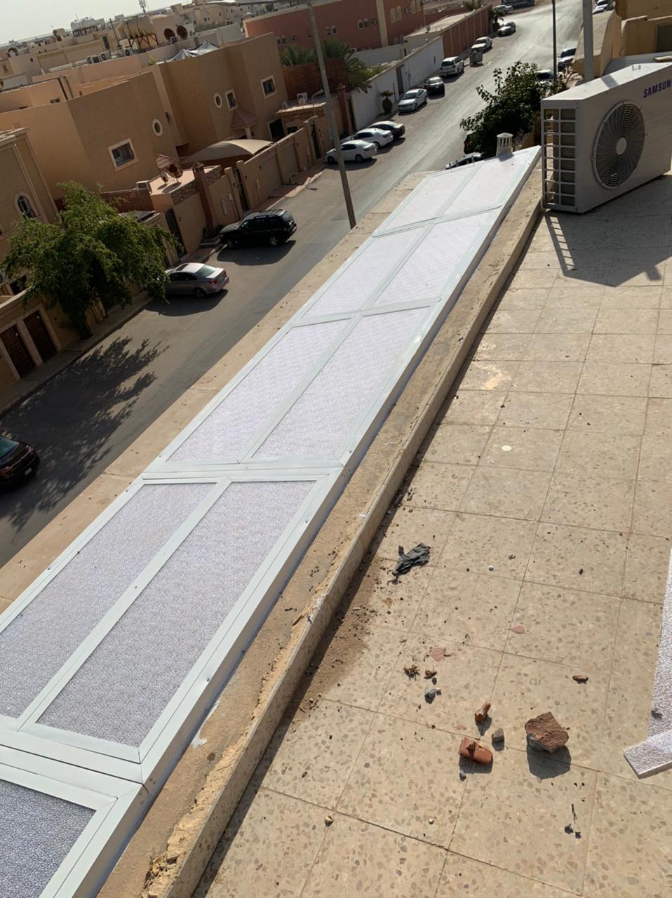 واجهات ومظلات ألمنيوم – 1